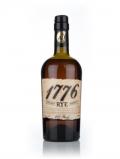 A bottle of 1776 Straight Rye Whiskey