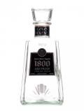 A bottle of 1800 Silver Select 100 Proof Tequila