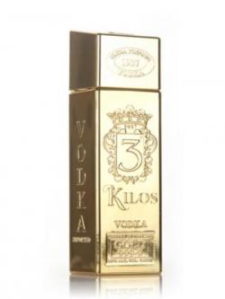 3 Kilos Gold Bar Vodka