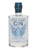 A bottle of 58 Gin / Half Litre