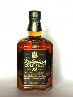 Ballantine's 12 year old Special Reserve Gold Seal Front side