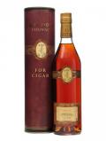 A bottle of A E Dor Cigar Cognac