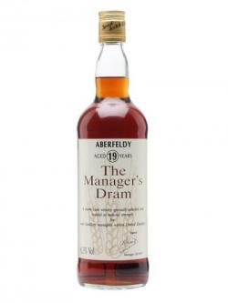 Aberfeldy 19 Year Old / Manager's Dram Highland Whisky