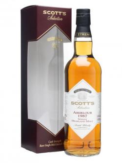 Aberlour 1987 / Scott's Selection Speyside Single Malt Scotch Whisky