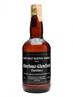 Aberlour-Glenlivet 18 Year Old / Bot.1980s / Cadenhead's Speyside Whisky