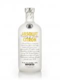 A bottle of Absolut Citron