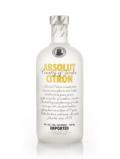 A bottle of Absolut Citron