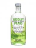 A bottle of Absolut Pears Vodka