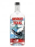 A bottle of Absolut Texas Vodka