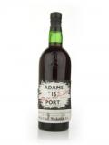 A bottle of Adams 15 Fine Old Light Tawny Port - 1960's