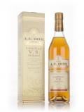 A bottle of A.E. Dor VS Cognac