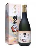 A bottle of Akashi-Tai Daiginjo Sake