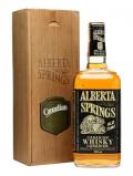 A bottle of Alberta Springs Canadian Whisky / Bot.1980s