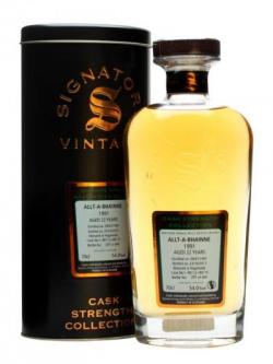 Allt-a-Bhainne 1991 / 22 Year Old / Cask #90112+5 Speyside Whisky