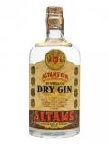 A bottle of Altams' Dry Gin / Bot.1960s