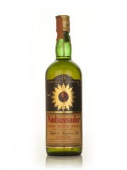 Ambassador 8 Year Old Deluxe Scotch Whisky (black label) - 1970s