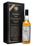 A bottle of Amrut Two Continents / 2nd Edition Indian Single Malt Whisky