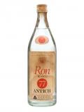 A bottle of Antich 77 Ron Blanco Rum / Bot.1970s