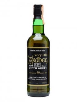 Ardbeg 30 Year Old / Bot.1990s Islay Single Malt Scotch Whisky