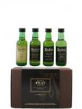 A bottle of Ardbeg Peat Pack Miniatures