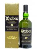 A bottle of Ardbeg Single Islay Malt 17 Year Old 2513