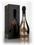 A bottle of Armand de Brignac Blanc Ace of Spades Gold