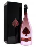 A bottle of Armand de Brignac Brut Rose Magnum / Ace of Spades