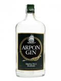 A bottle of Arpon Gin / Bot.1990s / Green Cap
