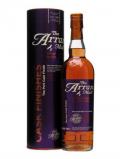 A bottle of Arran Port Cask Finish Island Single Malt Scotch Whisky