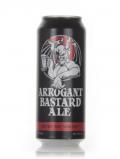 A bottle of Arrogant Bastard Ale