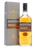 A bottle of Auchentoshan American Oak Lowland Single Malt Scotch Whisky