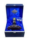 A bottle of Auchentoshan Qe2 Ships Decanter 12 Year Old