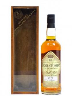 Auchentoshan Selected Cask Vatting 1978 18 Year Old