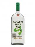 A bottle of Bacardi Apple / Litre