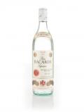 A bottle of Bacardi Carta Blanca 37.5% - 1970s