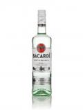 A bottle of Bacardi Carta Blanca Rum