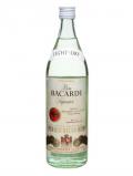 A bottle of Bacardi Superior / Carta Blanca / Bot.1970s