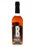 A bottle of Baker's 7 Year Old Small Batch Kentucky Straight Bourbon Whiskey
