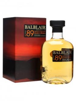 Balblair 1989 / 3rd Release Highland Single Malt Scotch Whisky