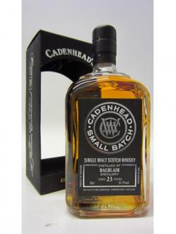 Balblair Cadenhead Small Batch 1990 23 Year Old