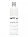 A bottle of Balkan 176 Vodka