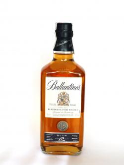 Ballantine's 12 year Blue Front side