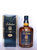 A bottle of Ballantine's 12 year old Special Reserve Gold Seal