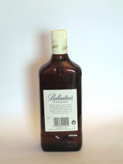 Ballantine's Finest Back side