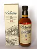 A bottle of Ballantine's Pure Malt 12 year