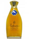 A bottle of Ballantines Vitality Pure Grain
