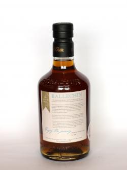 Ballechin Oloroso Cask Matured Back side