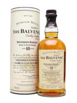 Balvenie 10 Year Old / Founder's Reserve Speyside Whisky