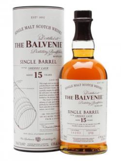 Balvenie 15 Year Old / Single Barrel / Sherry Cask Speyside Whisky