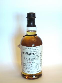 Balvenie 15 year Single Barrel Front side